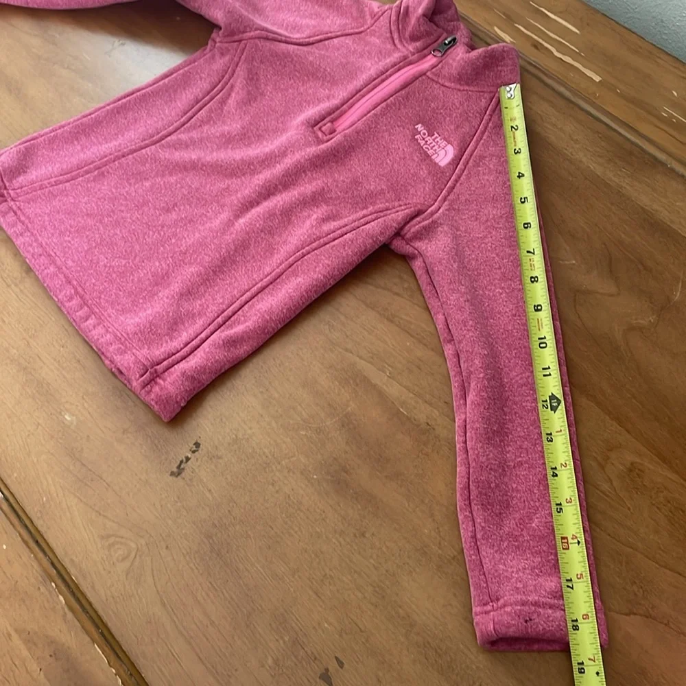 The North Face Kids Pink Fleece Pullover Size XS
